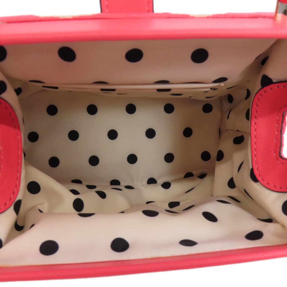 Kate Spade Polka Dot Handbag Canvas Women's - Picture 5 of 11